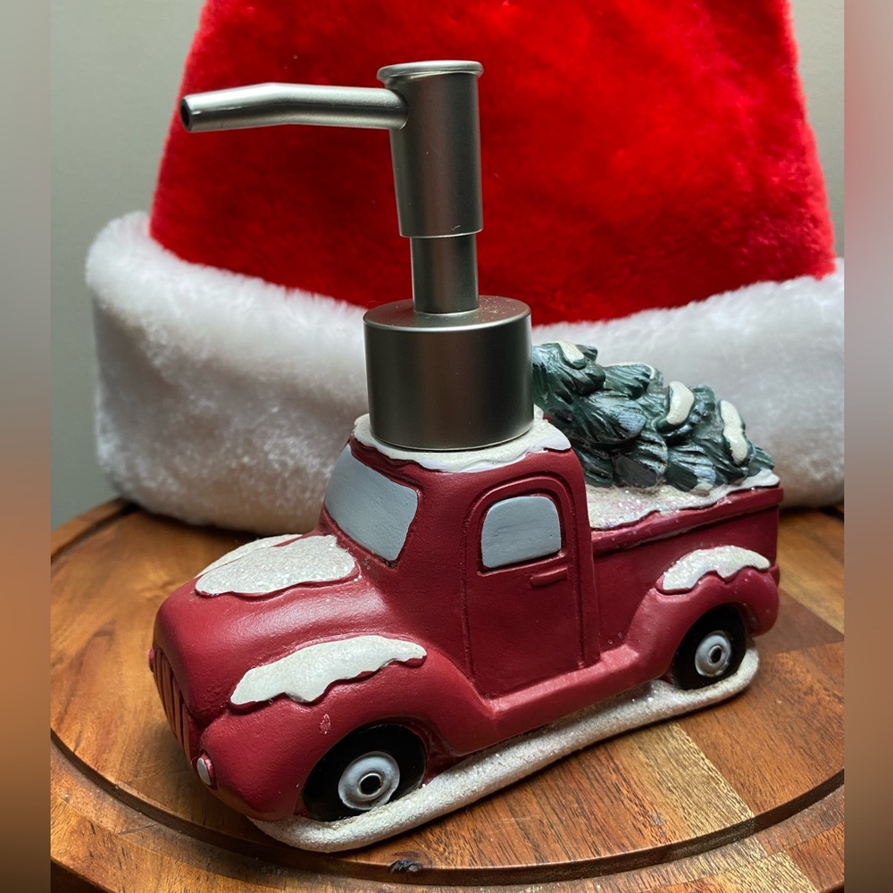 Christmas Truck Soap Dispenser